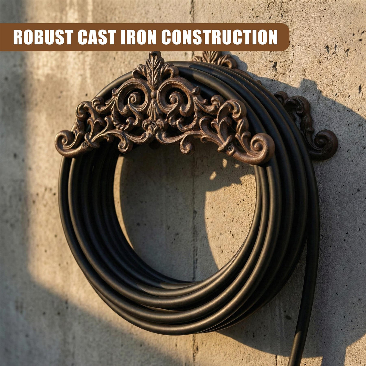 Cast Iron Garden Hose Holder
