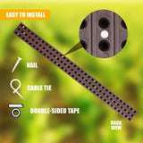 Anti Climb Fence Wall Spikes 10 Pieces by GEEZY - UKBuyZone