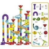 The Magic Toy Shop Marble Run Race Building Block Maze Toy Set 113 pcs