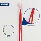 Door Dust Sheet with Zip 220x120cm