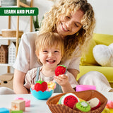 Fabric Fruit Basket Toy Set by BiBi Doll - UKBuyZone
