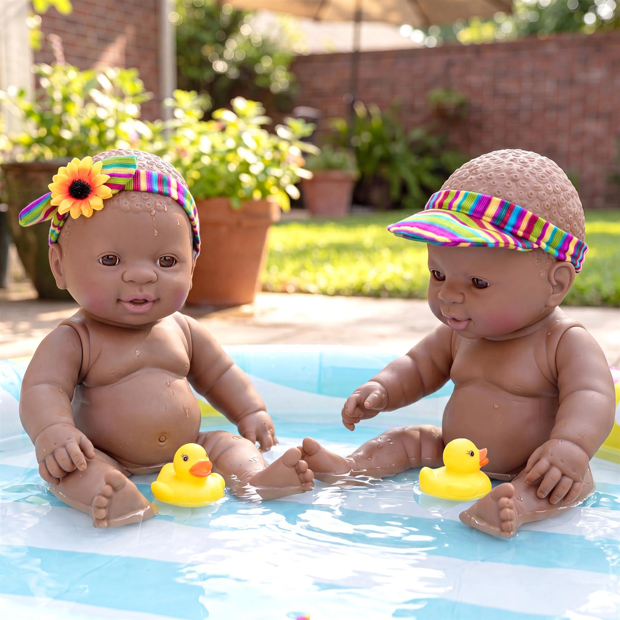 BiBI Black Twin Dolls (30 cm / 12")
