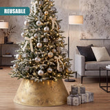 Mocha Christmas Tree Skirt 22"
