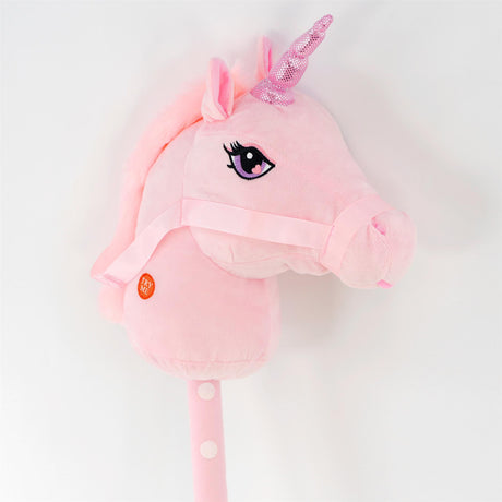 Pink Hobby Horse Unicorn by The Magic Toy Shop - UKBuyZone