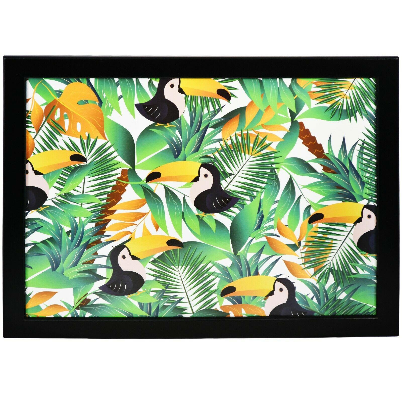 Tropical Lap Tray With Bean Bag Cushion by Geezy - UKBuyZone