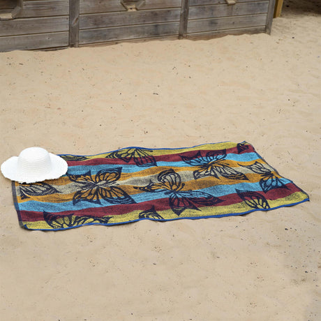 Large Multicoloured Beach Towels by Geezy - UKBuyZone