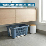 Laundry Basket with Foldable Legs
