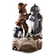 Fire Hydrant Water Feature Outdoor With LED by GEEZY - UKBuyZone