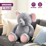 Giant Elephant Soft Toy - 100 cm