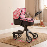 2-in-1 Doll's Pram & Carrier