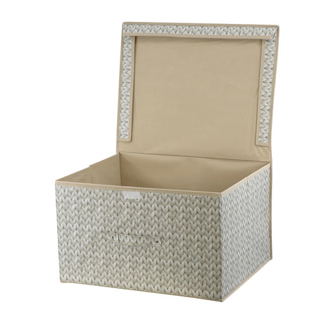 Knit Natural Large Storage Box by The Magic Toy Shop - UKBuyZone