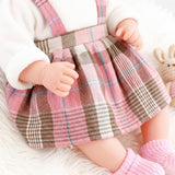 BiBi Baby Doll - Pink Tartan (45 cm / 18")