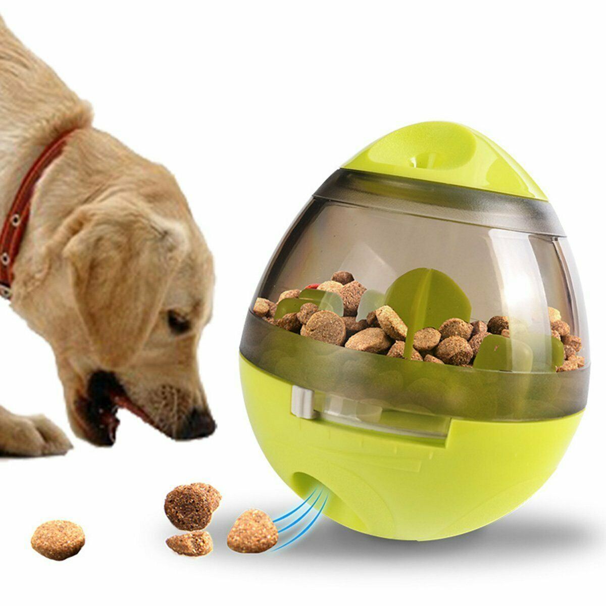 Interactive Dog Dispensing Ball Toy by GEEZY - UKBuyZone