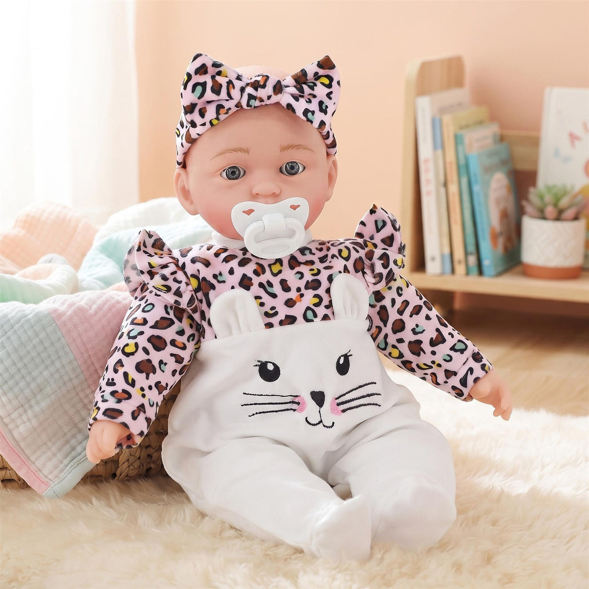 BiBi Kitten Sleeping Doll (40 cm / 16'')