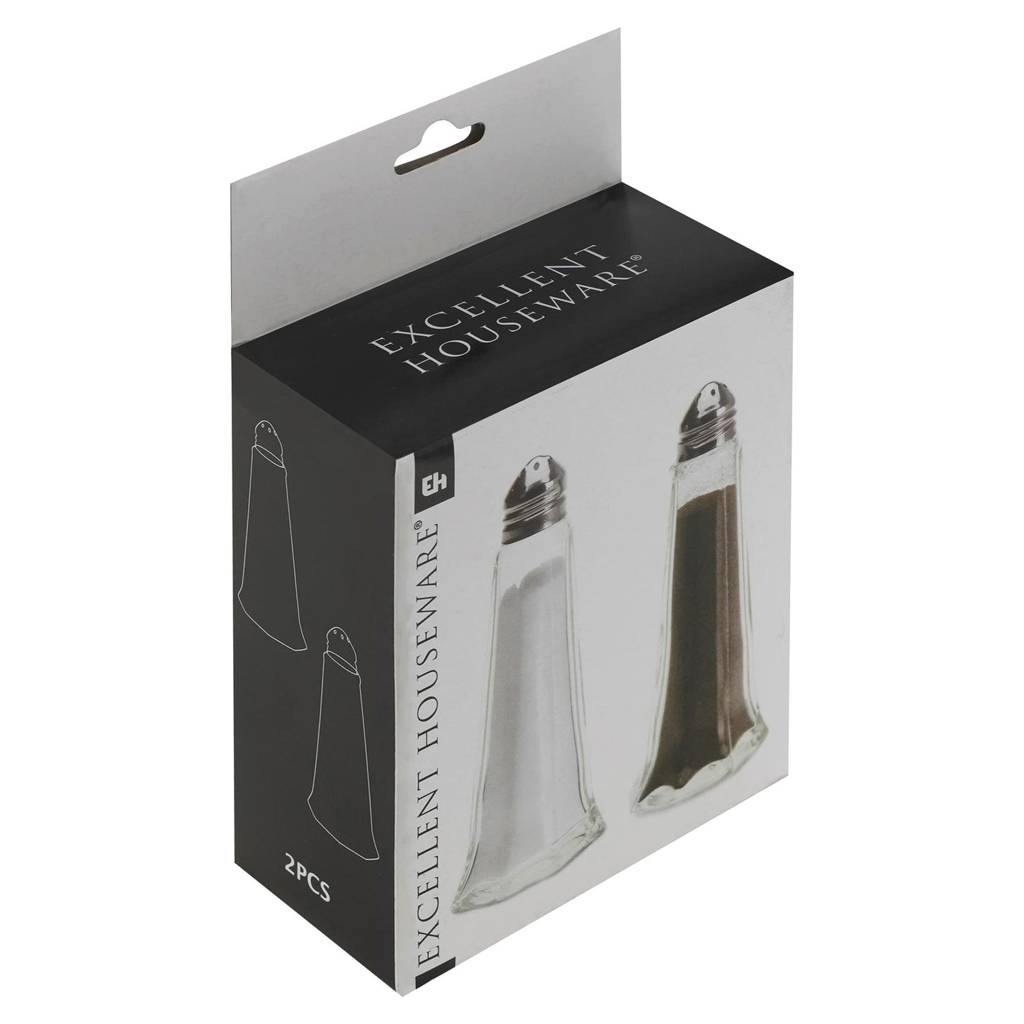 Classic Style Salt And Pepper Shakers - Pack Of 12 by Geezy - UKBuyZone