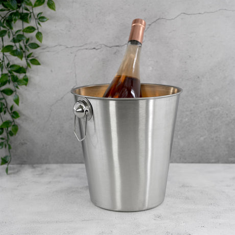 Wine Bucket Brushed Finish by Geezy - UKBuyZone