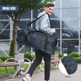 Large Foldable Duffle Bag with Wheels