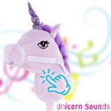 Unicorn Hobby Horse - Lilac