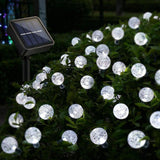 Crystal Ball Solar String Lights