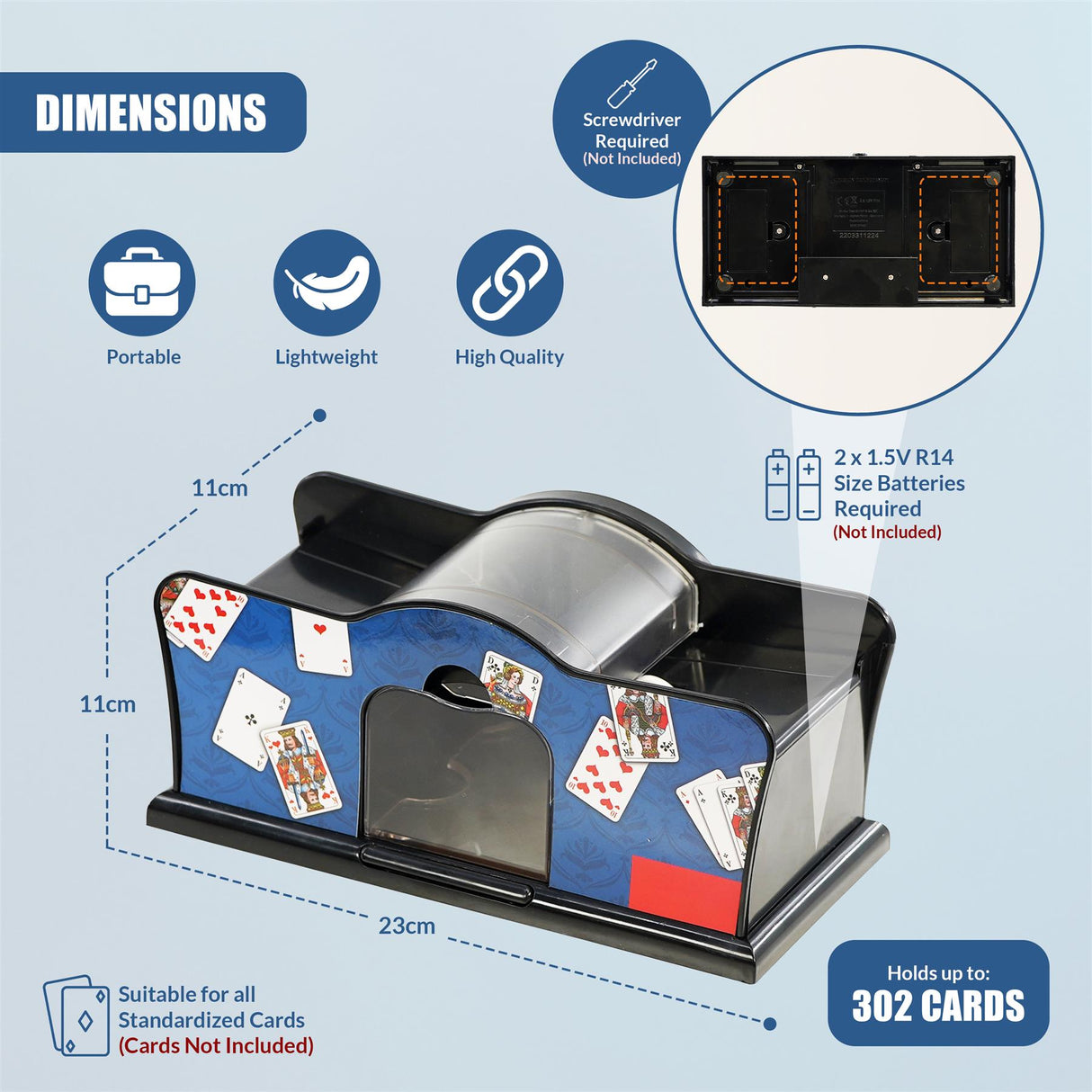 Electric Card Shuffler by The Magic Toy Shop - UKBuyZone