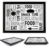 Snack Time Lap Tray With Bean Bag Cushion by Geezy - UKBuyZone