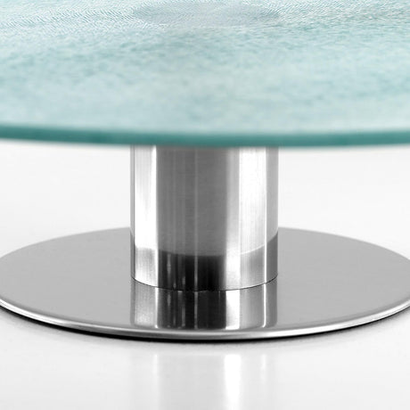 GEEZY Rotating Glass Cake Stand