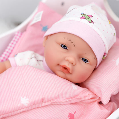 14" Realistic New Born Baby Girl Dolls by BiBi Doll - UKBuyZone