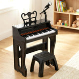 "Electronic Kids Piano, 37 Keys with Stool and Stand" - UKBuyZone