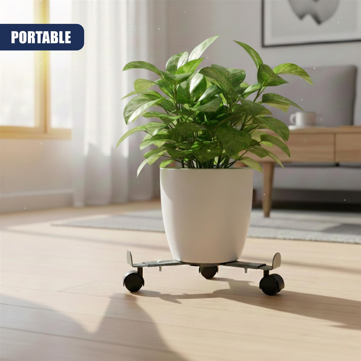 Plant Stand On Wheels