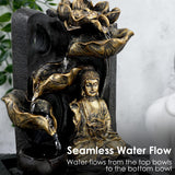 GEEZY Water Feature Indoor LED (Buddha)