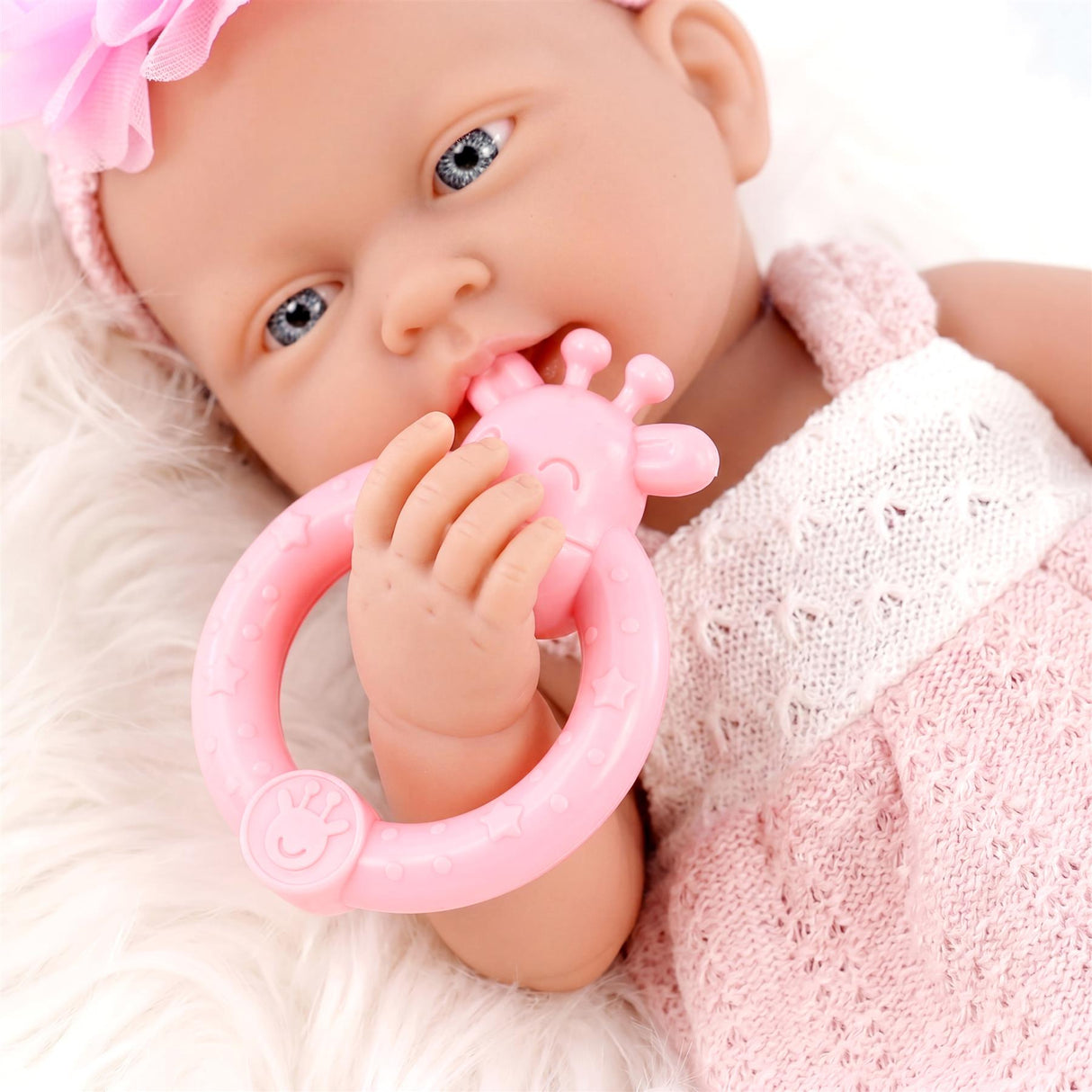 10" Baby Doll Play Set with Dummy and Rattle