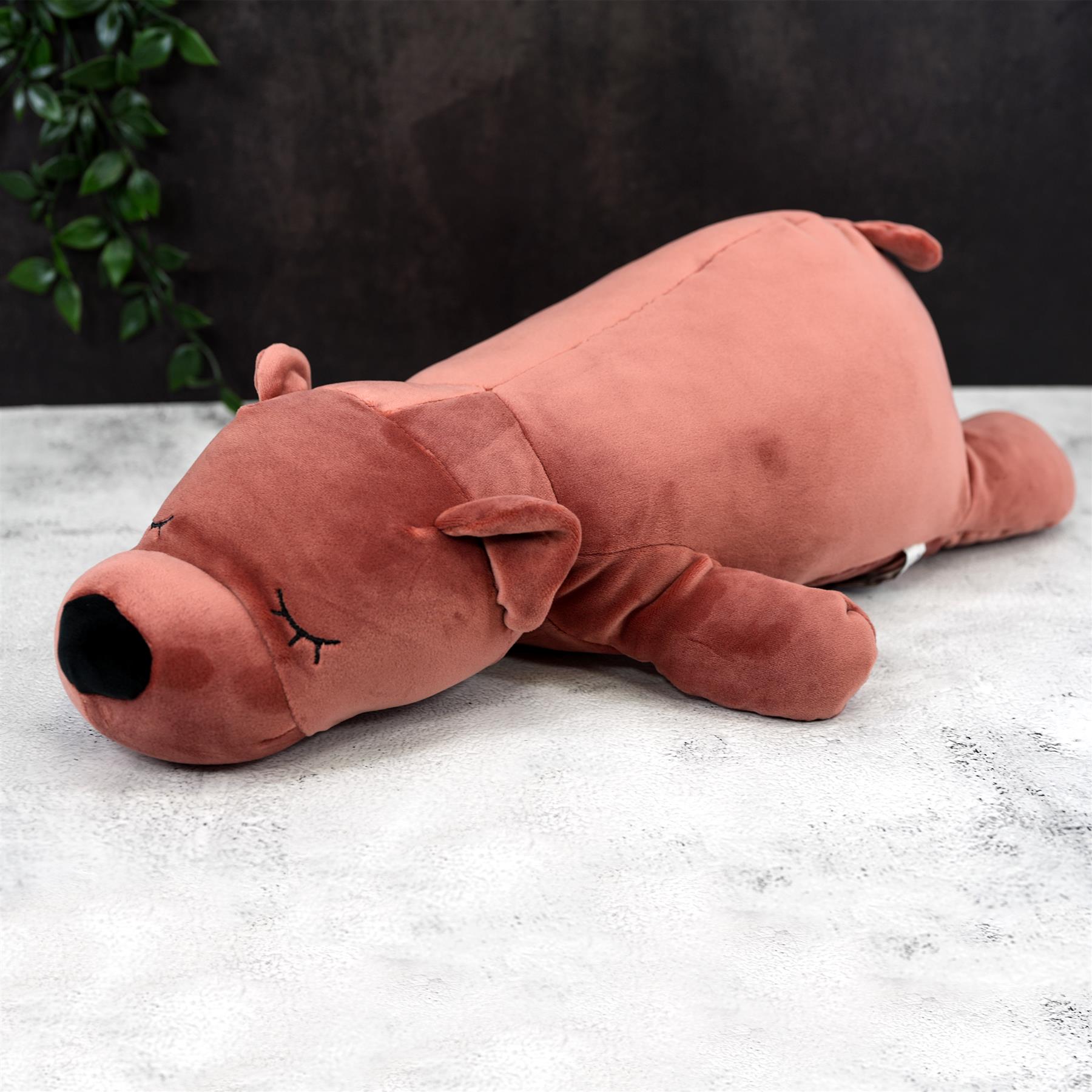 20” Super-Soft Bear Plush Pillow Toy by The Magic Toy Shop - UKBuyZone