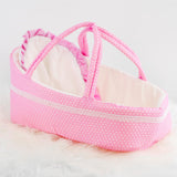 Pink Baby Doll Carry Cot (38 cm / 15")