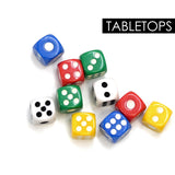 Six Sided Dice Set (D6) Set of 10 by The Magic Toy Shop - UKBuyZone