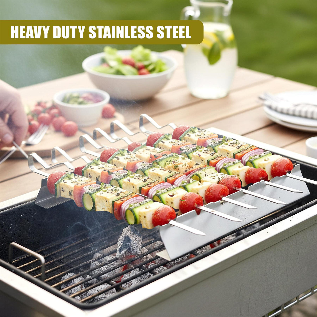 BBQ Skewer Rack Set