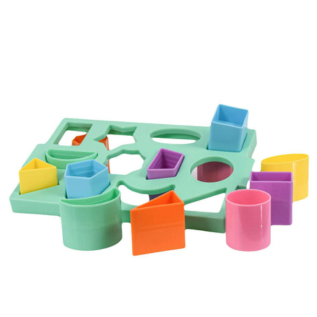 My 1st Sorting & Stacking Shapes Cups Rings Toy Set by The Magic Toy Shop - UKBuyZone