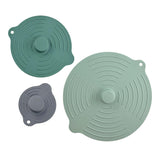Set of 3 Silicone Food Covers