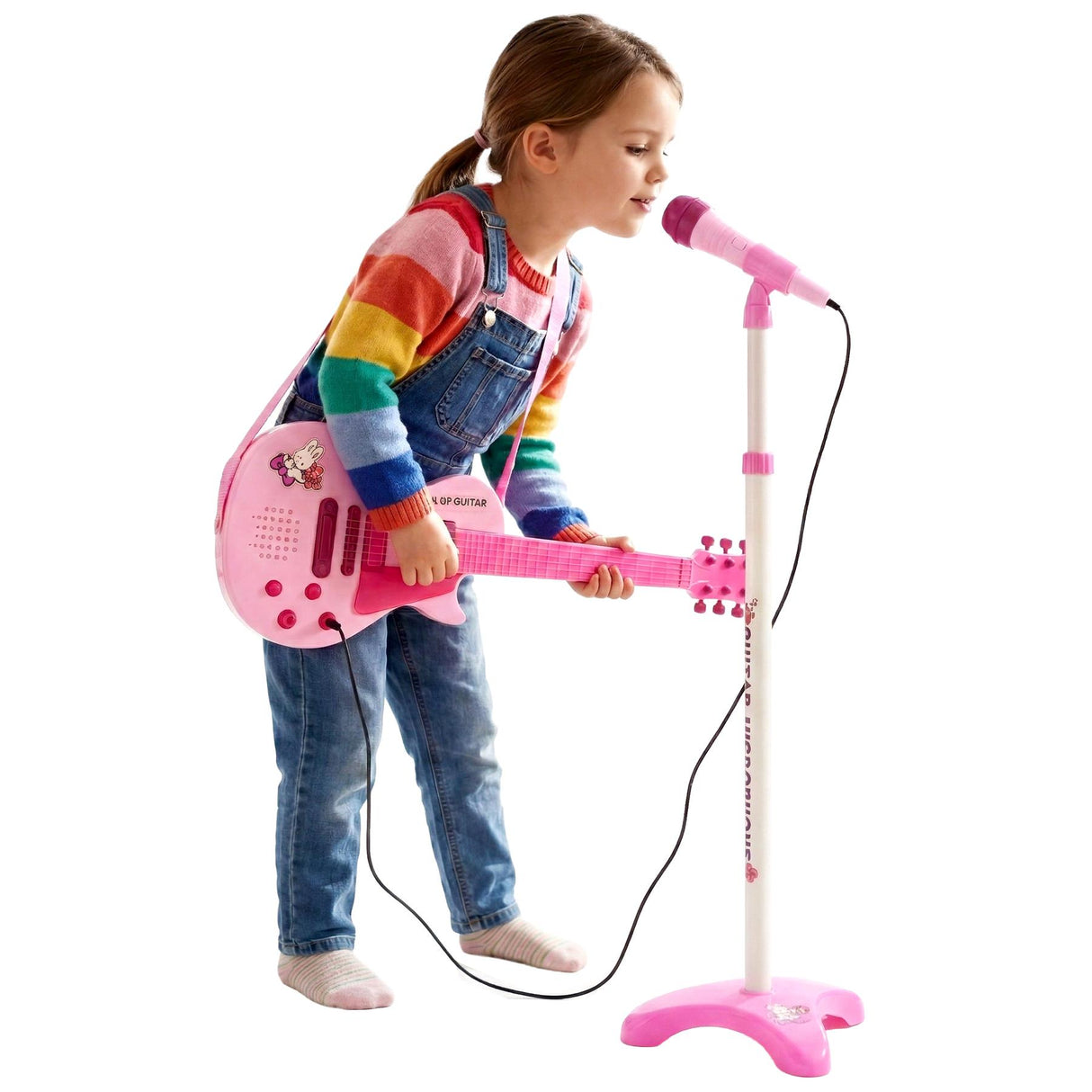 Pink Guitar Playset