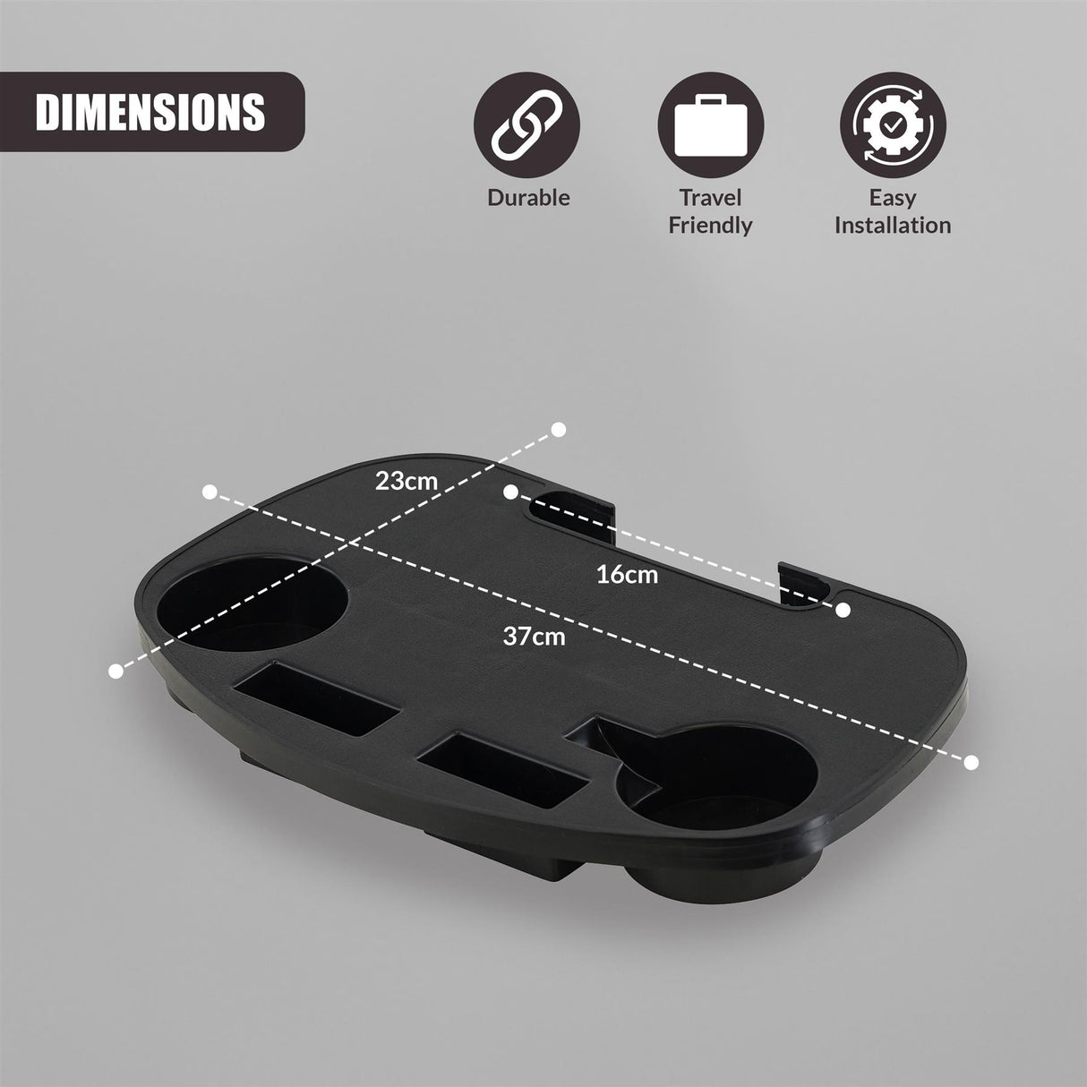 Clip On Camping Chair Side Table