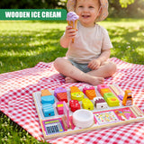 Wooden Ice Cream Shop