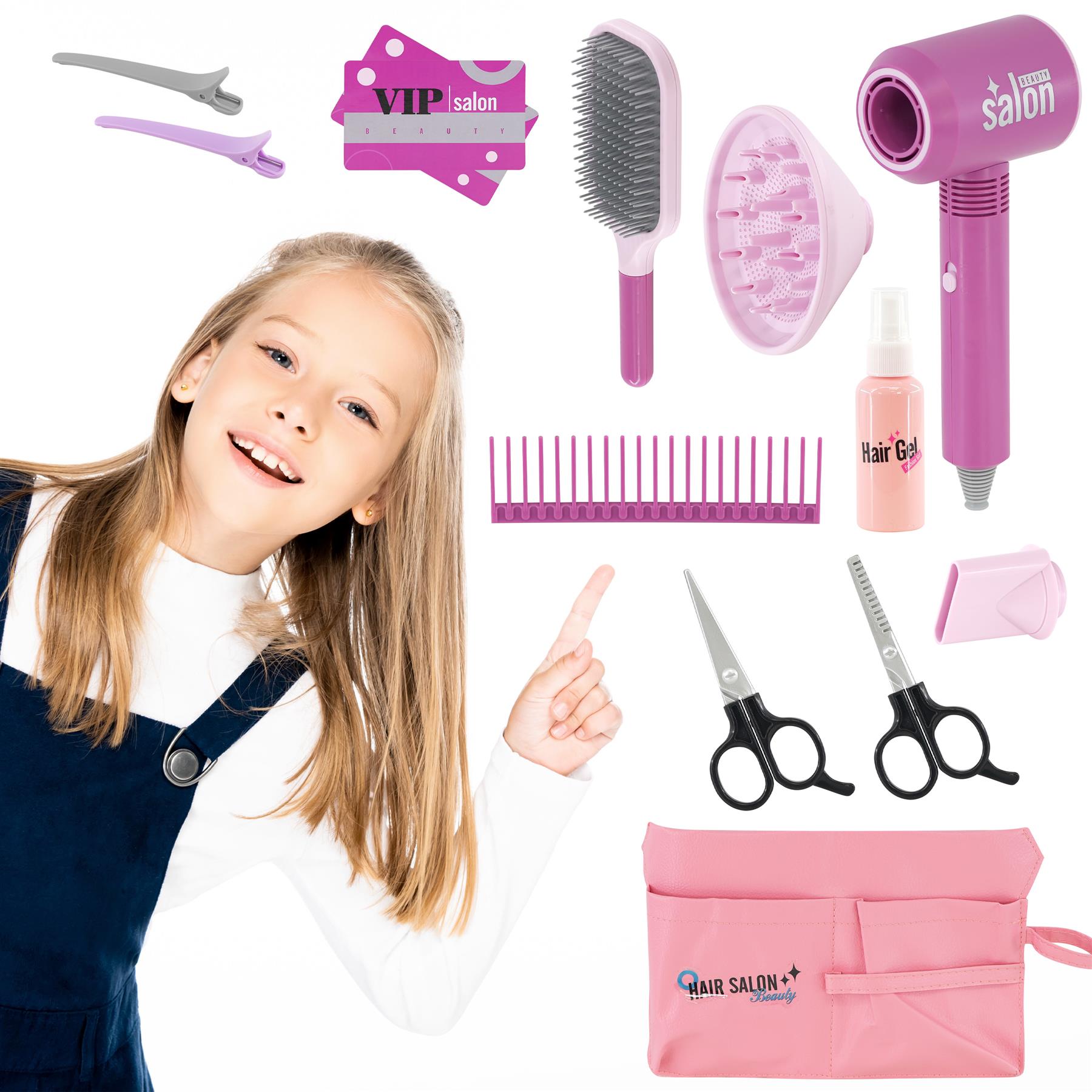 Hairdressing Set with Accessories by The Magic Toy Shop - UKBuyZone