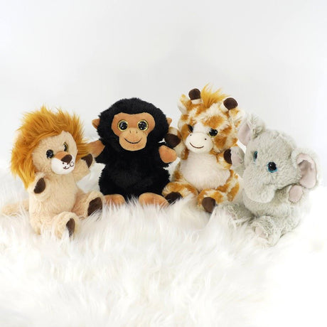 Set of 4 Wild Animal Toys by The Magic Toy Shop - UKBuyZone