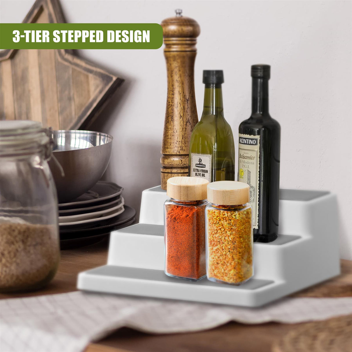 3 Tier Spice Rack 19.5cm