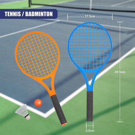6 in 1 Outdoor Sports Games Set by The Magic Toy Shop - UKBuyZone