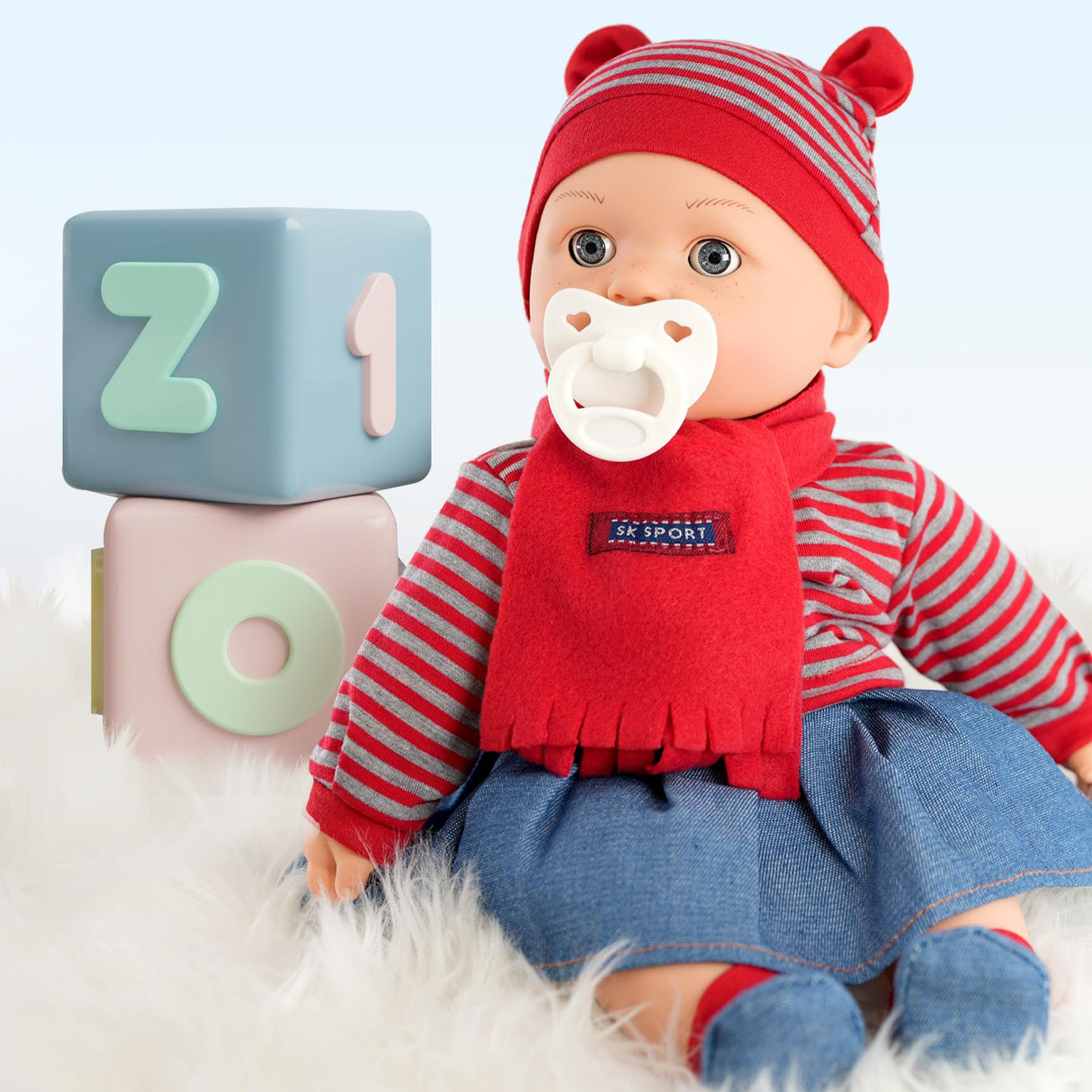 BiBi Sleeping Girl Doll (40 cm / 16") by BiBi Doll - UKBuyZone