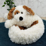 fluffy dog beanbag chair - UKBuyZone
