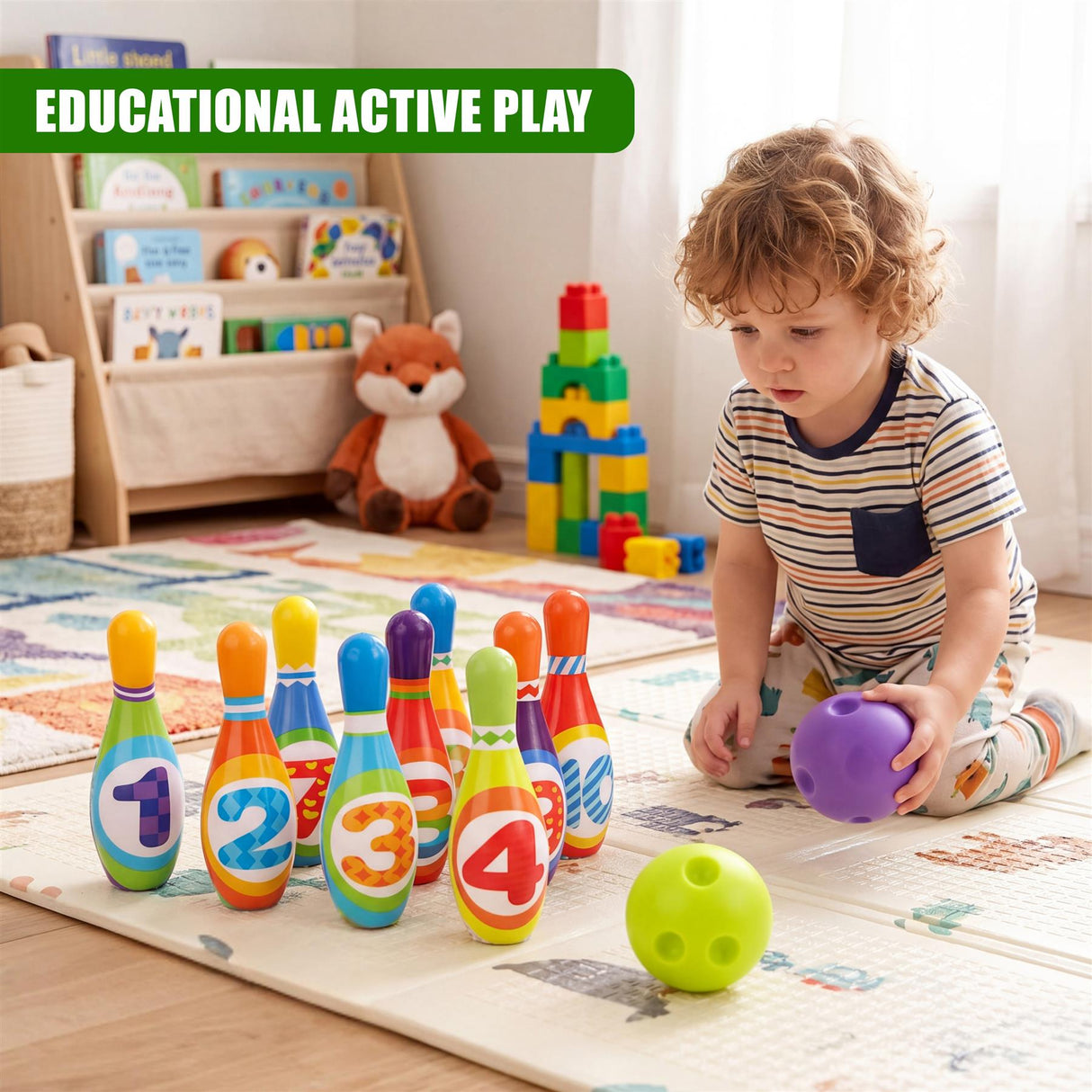 Plastic Bowling Set