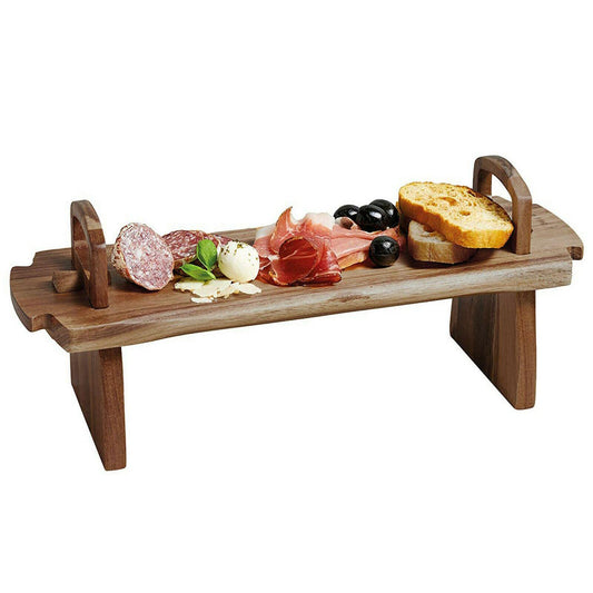 Acacia Wood Serving Platter by GEEZY - UKBuyZone