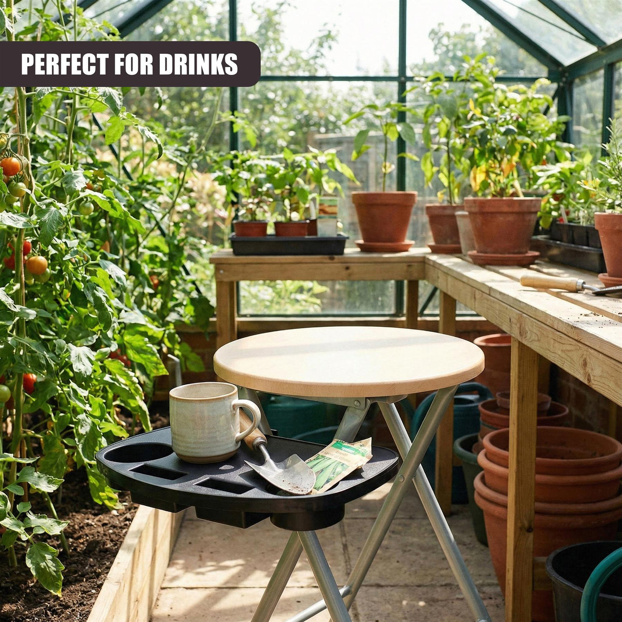 Clip On Camping Chair Side Table