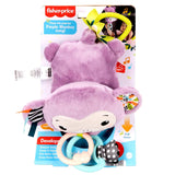 Fisher-Price Sing & Go Purple Monkey Stroller Toy